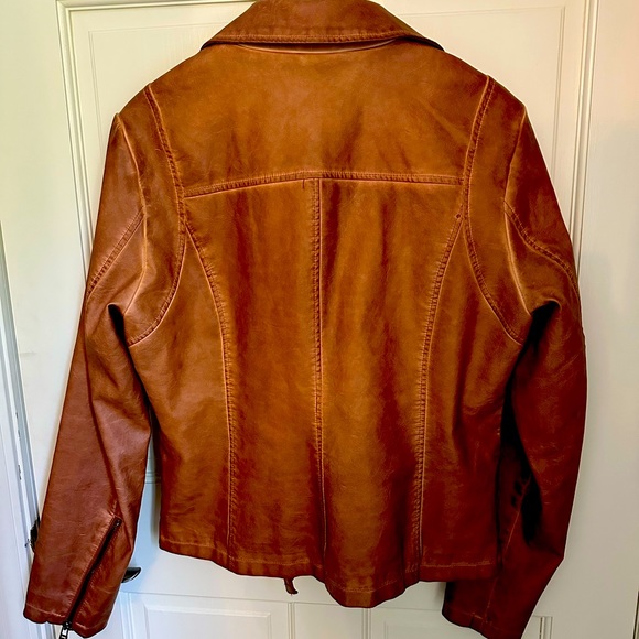 ***SOLD*** Faux leather jacket - Picture 3 of 6